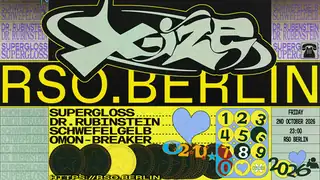 X-IZE w/ Dr. Rubinstein, Omon Breaker, Schwefelgelb live and Supergloss