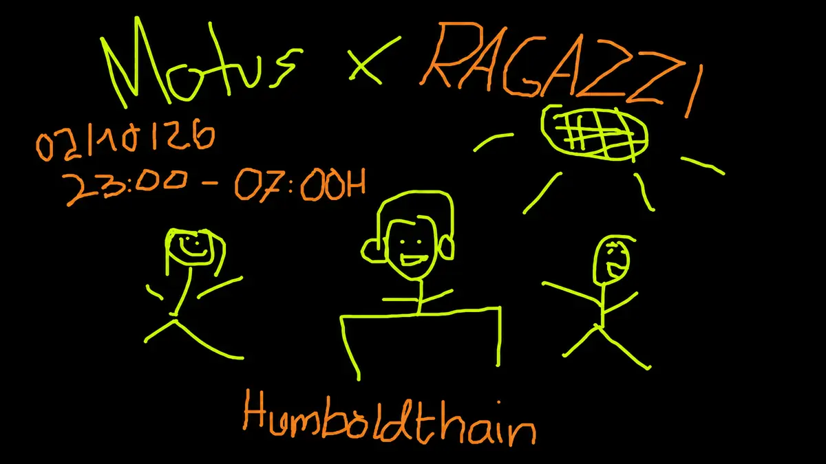 Motus x RAGAZZI — Humboldthain Club, Берлін