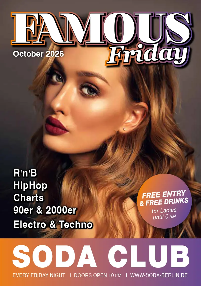 Electro & Techno Sounds Friday — Soda Club, Берлін