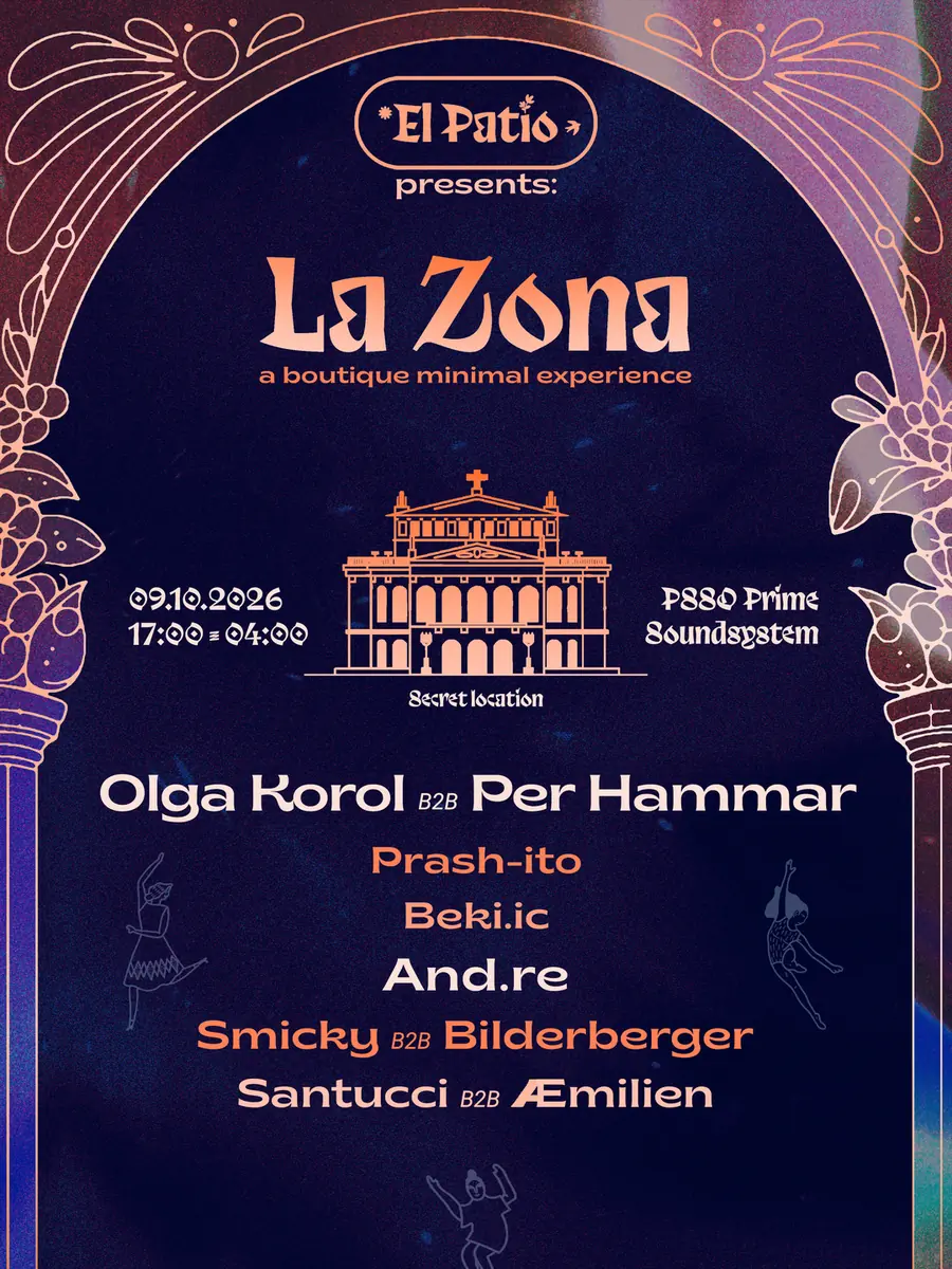 El Patio presents: La Zona — TBA - alte oper Frankfurt, Frankfurt nad Mohanem