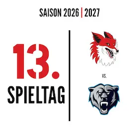 13. Spieltag: Füchse Duisburg - EHC Neuwied — alleato Arena - Heimat der Füchse, Duisburg