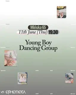 Ephemera Festival 2026: Young Boy Dancing Group