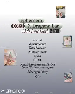 Ephemera Festival 2026: Ephemera x Dragana Bar
