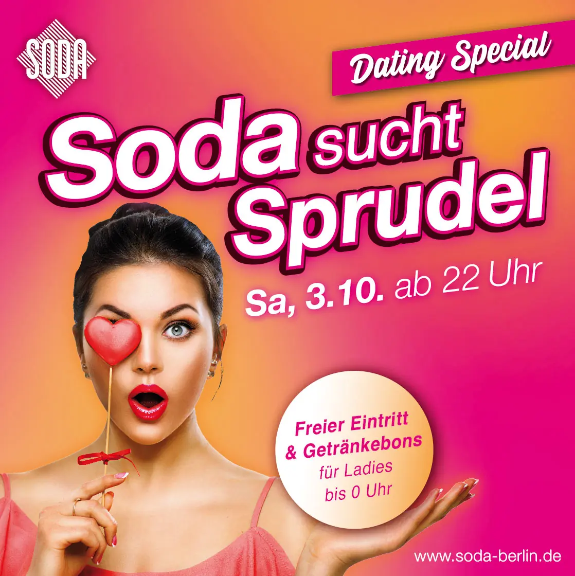 Electro & Techno Sounds - Special Soda sucht Sprudel — Soda Club, Berlin