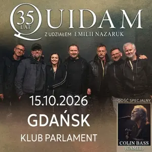 Quidam — Музыкальный клуб Парламент в Гданьске, Гданьск