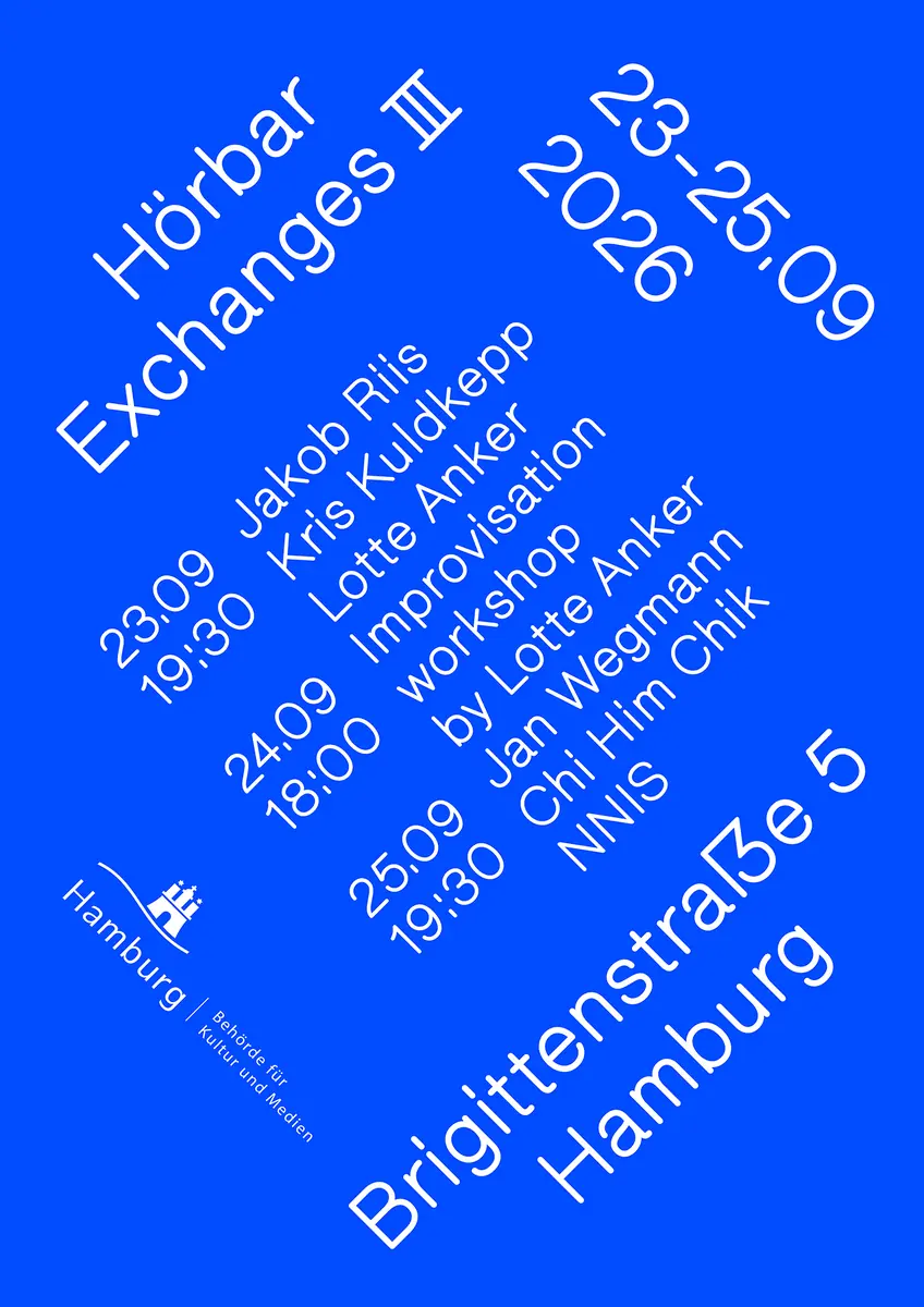 Hörbar Exchanges lll — Hörbar, Hamburg