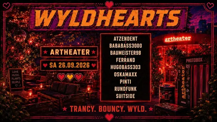 Wyldhearts at 3 Clubs 1 Rave — Artheater, Kolonia