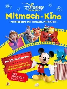 Disney Channel Mitmachkino Podzim 2026 — CineStar Stade, Stade