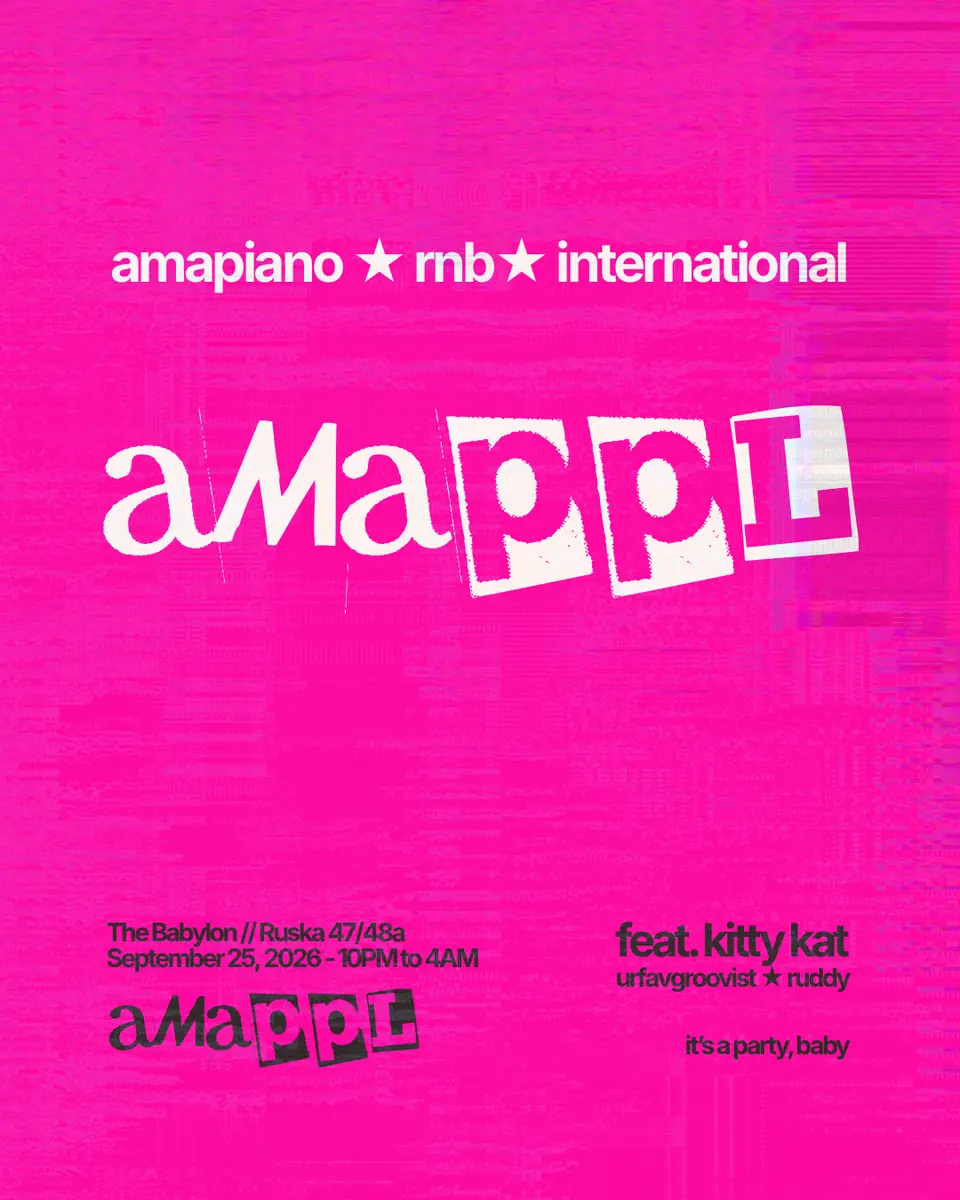AMAPPL ╱ feat. Kitty Kat, urfavgroovist, Ruddy — The Babylon, Вроцлав