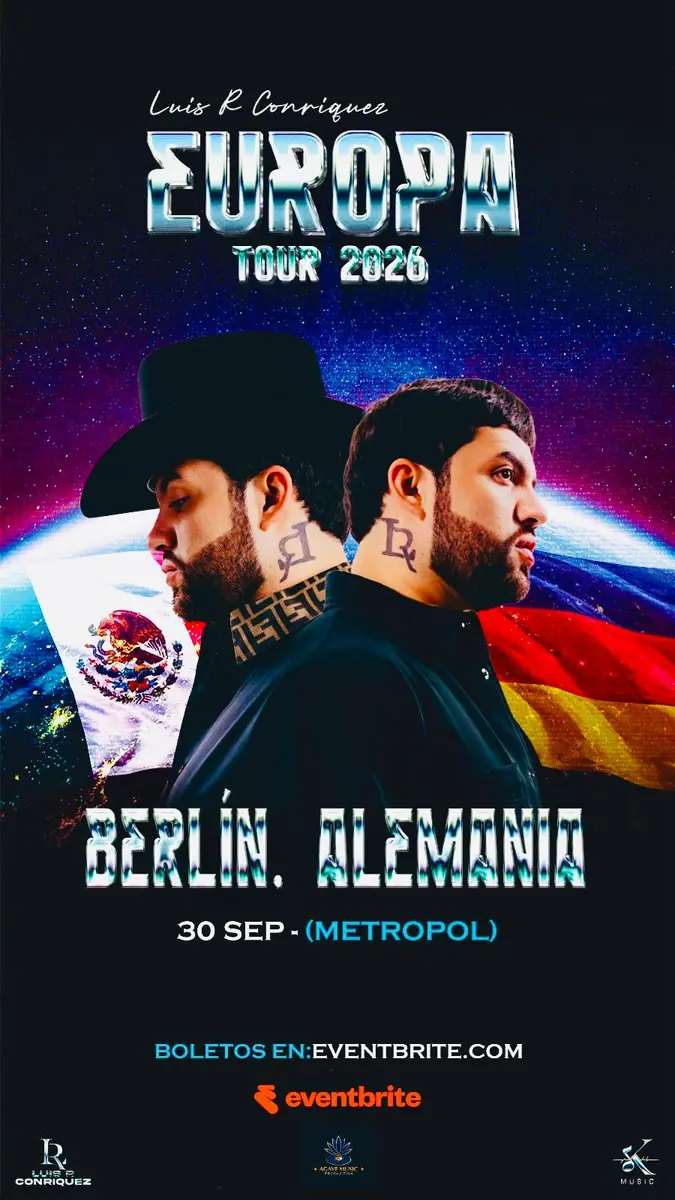 Luis R. Conriquez in Berlin - Europa Tour 2026 — Metropol, Berlin