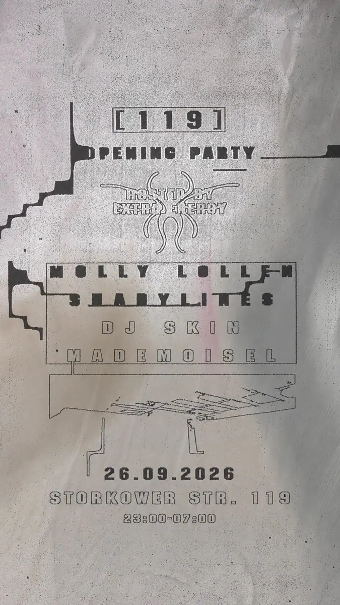 [119] Opening hosted by Extra Energy — [119], Berlin