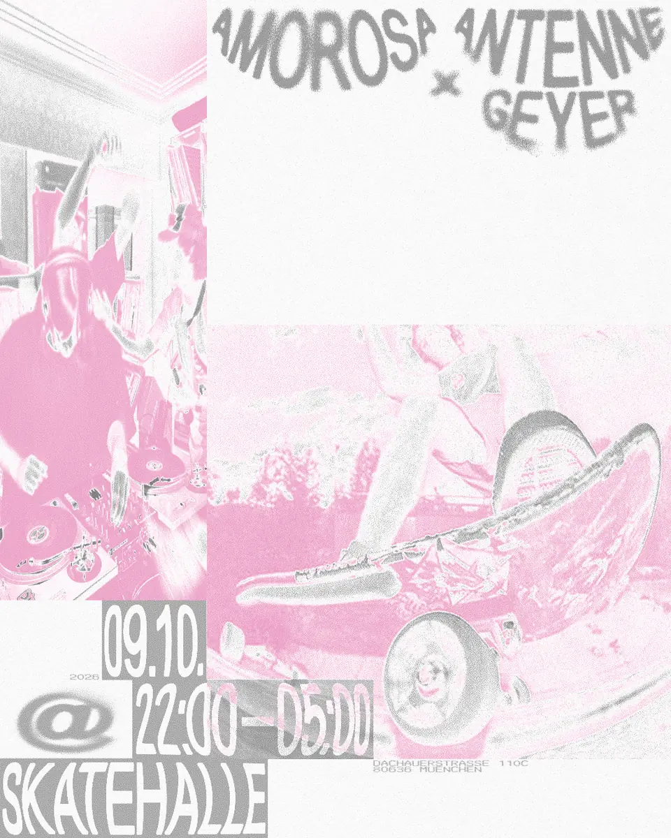 AMOROSA x ANTENNE GEYER — Skateschule München - Spaceforskate, Mnichov