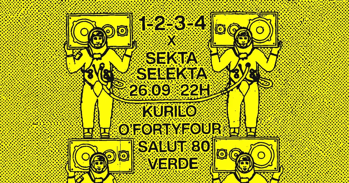 1-2-3-4 x Sekta Selekta — Sekta Selekta, Krakov