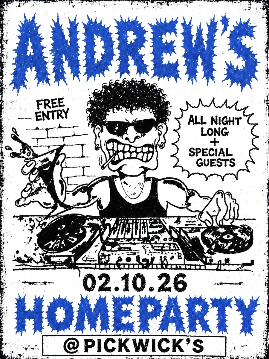Andrew´s Homeparty — Pickwick's, Vienna