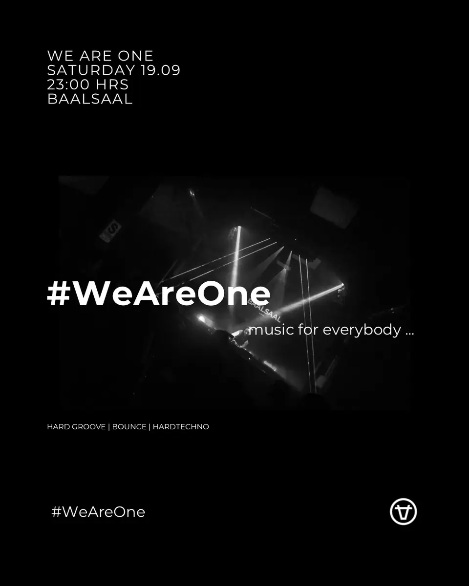WE ARE ONE — Baalsaal, Гамбург