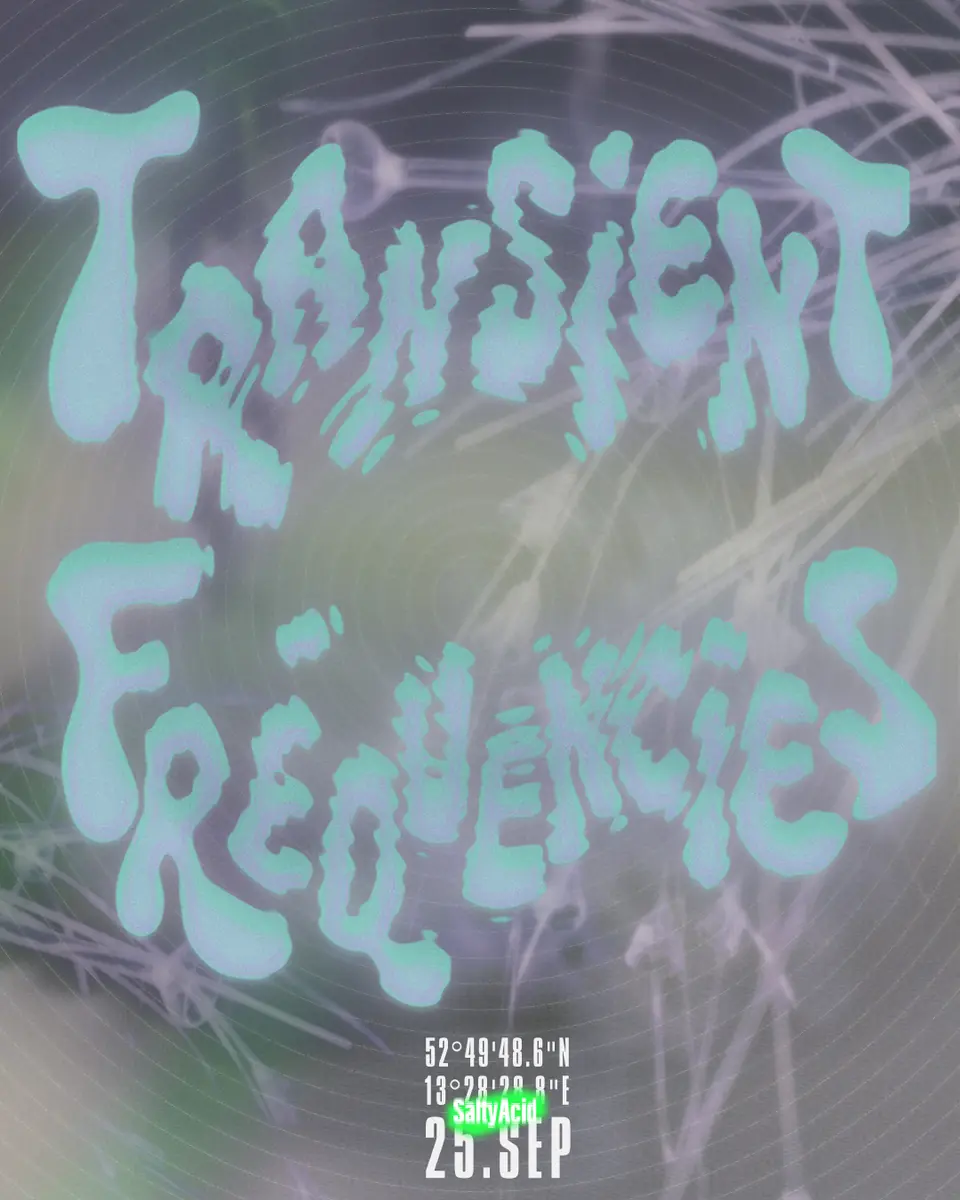 Transient Frequencies — Saltyacid Space, Berlin