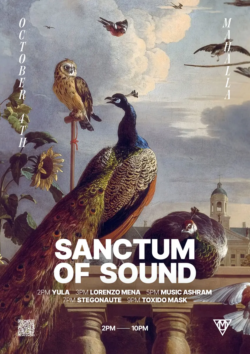 SANCTUM OF SOUND - OCTOBER EDITION — MaHalla, Berlin