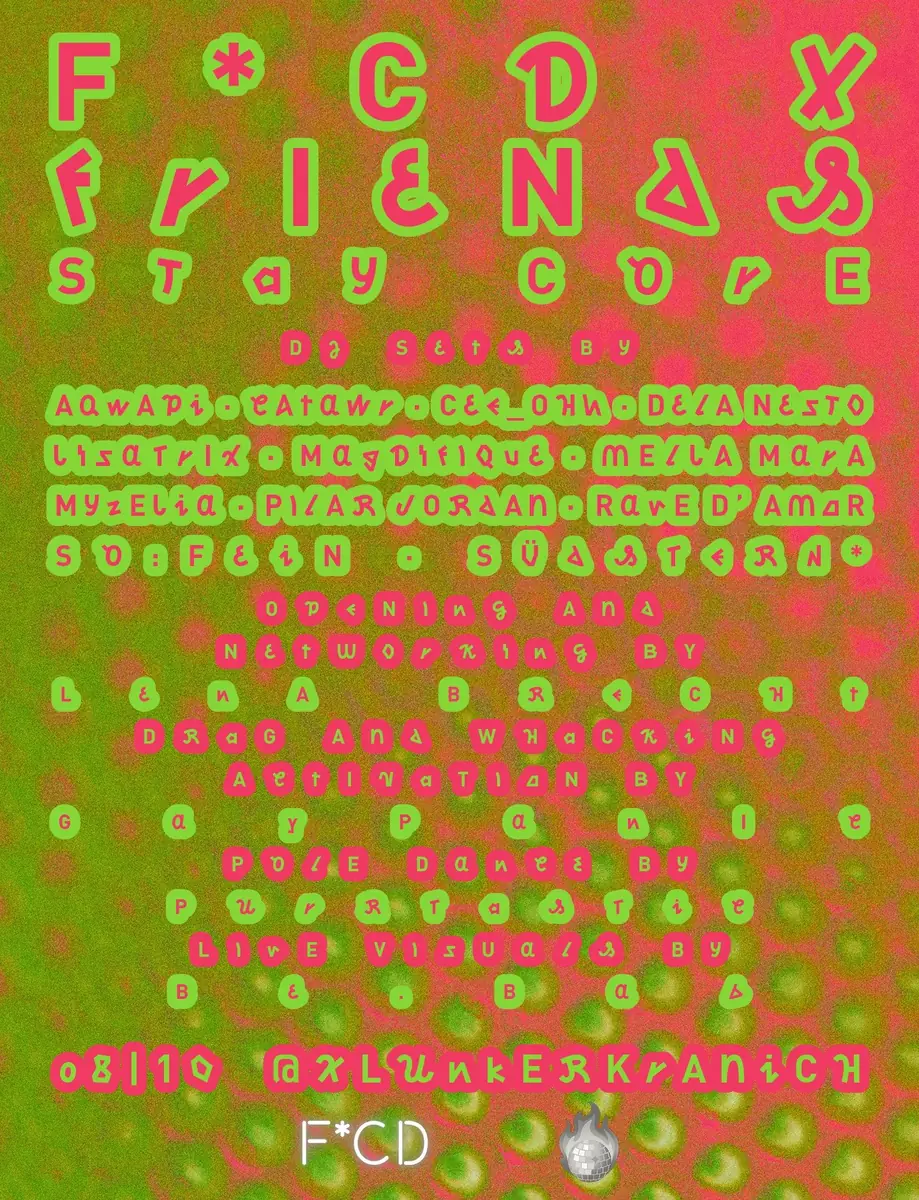 FLINTA* CLUB DECK x Friends - STAY CORE — Klunkerkranich, Berlin