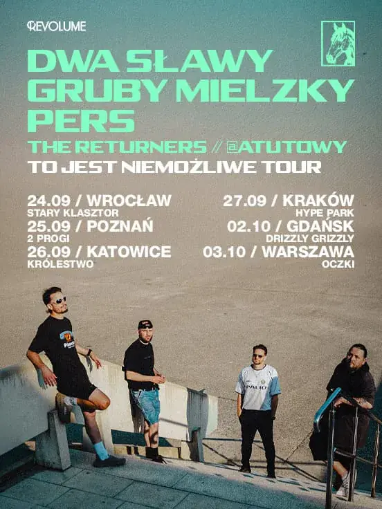 Dwa Sławy x Gruby Mielzky x Pers — Drizzly Grizzly, Gdańsk