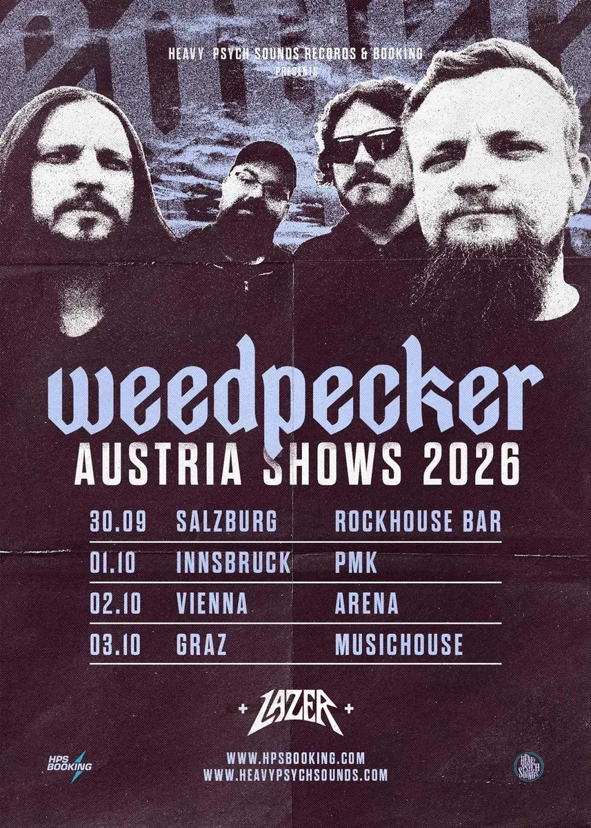 WEEDPECKER | Support: LAZER — p.m.k., Innsbruck