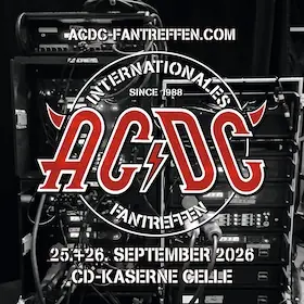 Internationales AC/DC-Fantreffen 2026 in Celle - RIFF RAFF REUNION und Black Rosie — CD Kaserne, Celle