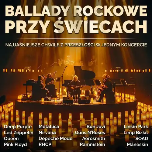 Rockové balady při svíčkách