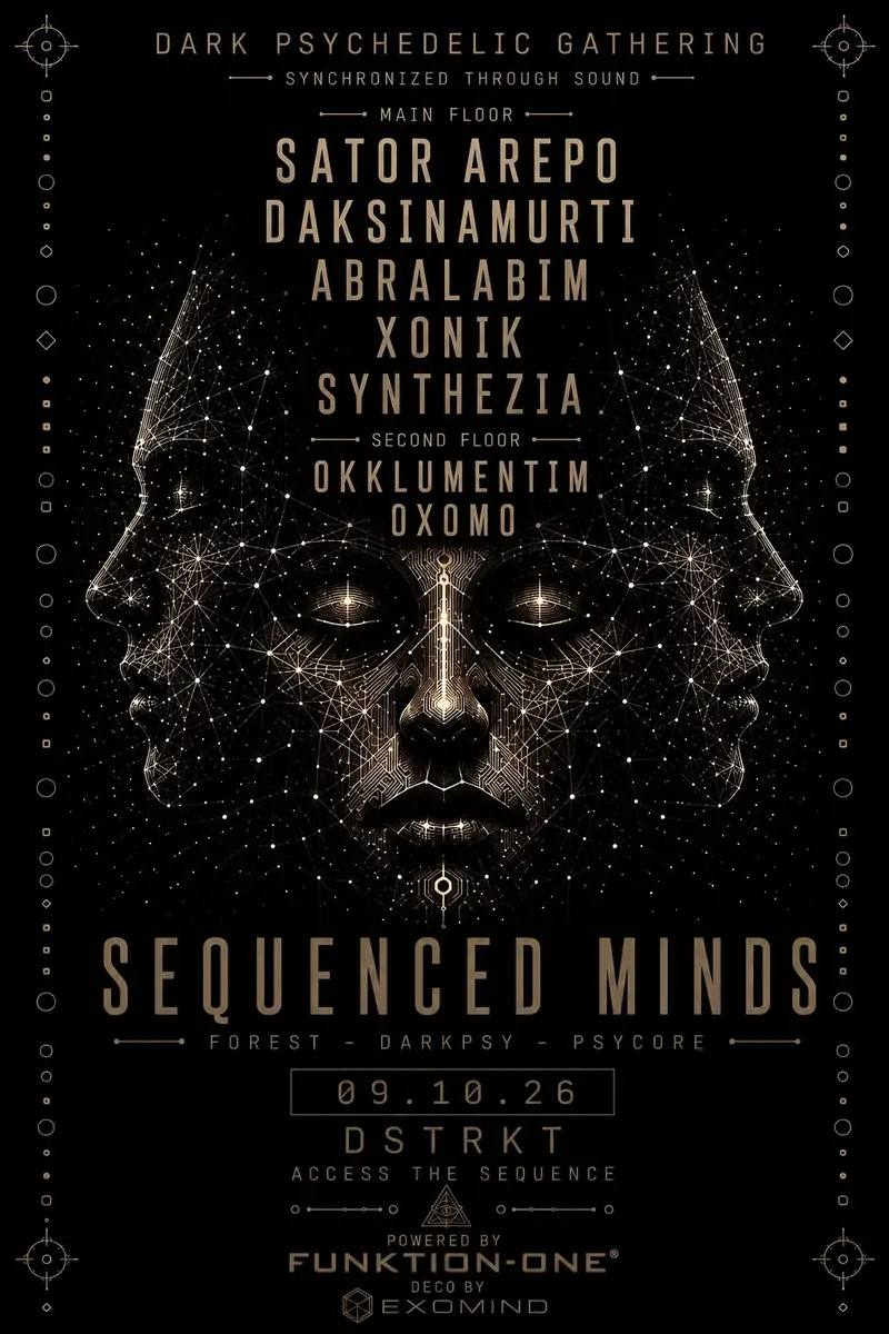 Sequenced Minds at DSTRKT — DSTRKT Club Berlin, Berlin