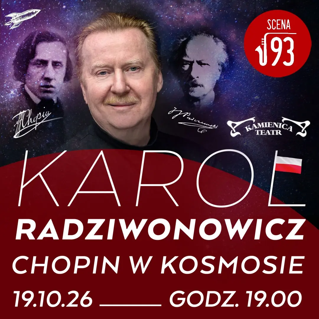 Karol Radziwonowicz. Chopin w kosmosie — Teatr Kamienica w Warszawie, Warszawa
