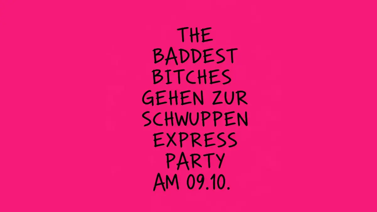 Schwuppenexpress Party — Badehaus Berlin, Berlín