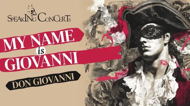 Speaking Concerts: My Name Is Giovanni — Aula of Adam Mickiewicz University in Poznań, Poznań