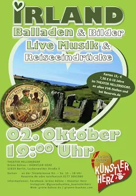 Irland Balladen und Bilder — Grüne Bühne, Berlin