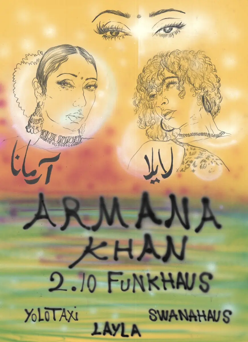 Armana Khan with Yolo Taxi & swanahaus — Funkhaus, Vienna