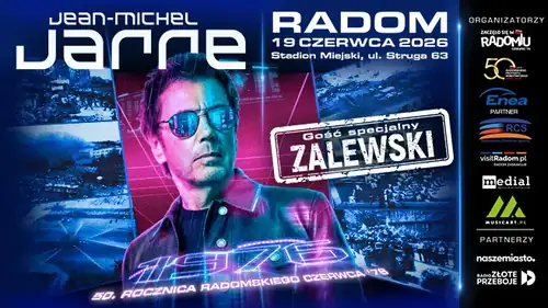 Jean-Michel Jarre + host Zalewski