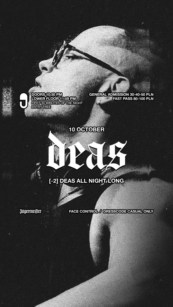 DEAS all night long — Prozak 2.0, Kraków