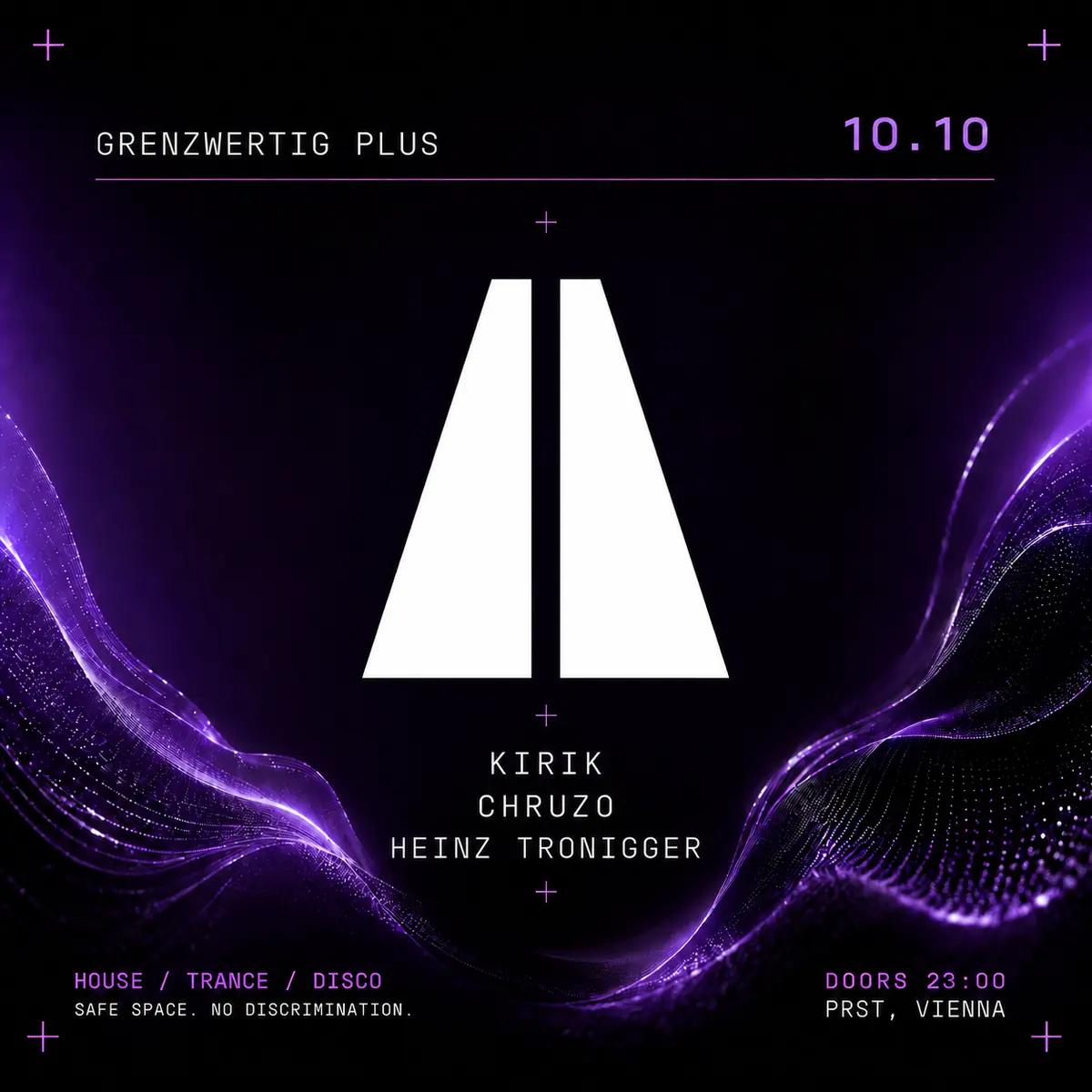 GRENZWERTIG PLUS ✚ — PRST, Vienna