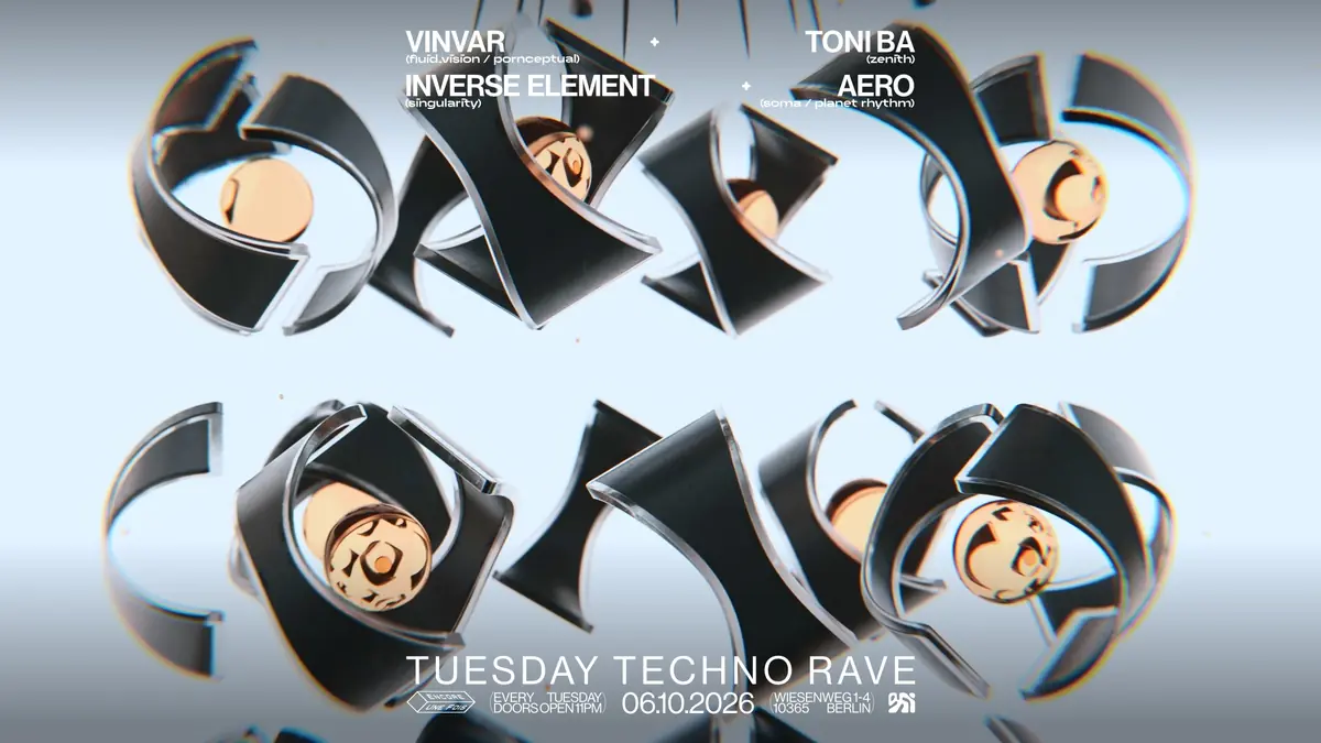 ✦ encore.une.fois✦ / TUESDAY TECHNO RAVE — OXI, Berlin