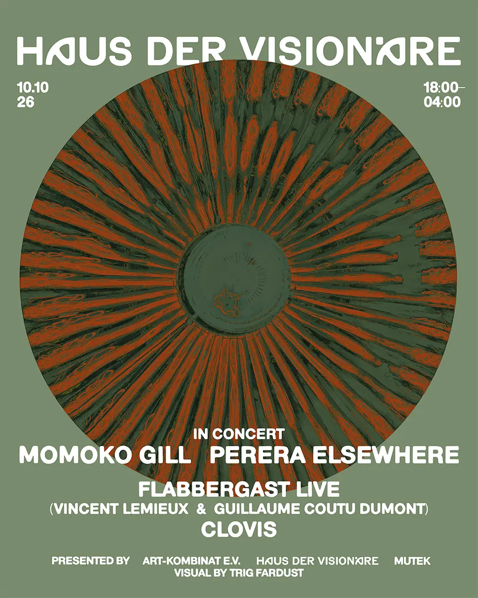 In Concert: Momoko Gil, Perera Elsewhere, with Flabbergast LIVE & Clovis — Haus der Visionäre, Berlin
