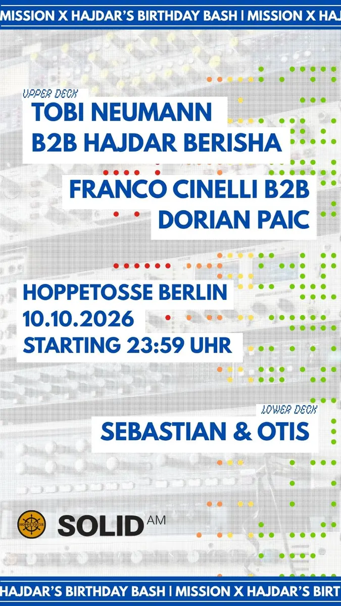 Mission: Hajdars Geburtstag — Hoppetosse, Berlin