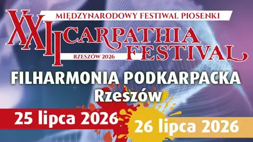 XXII Internationales Liederfestival "Carpathia Festival" – Rzeszów 2026