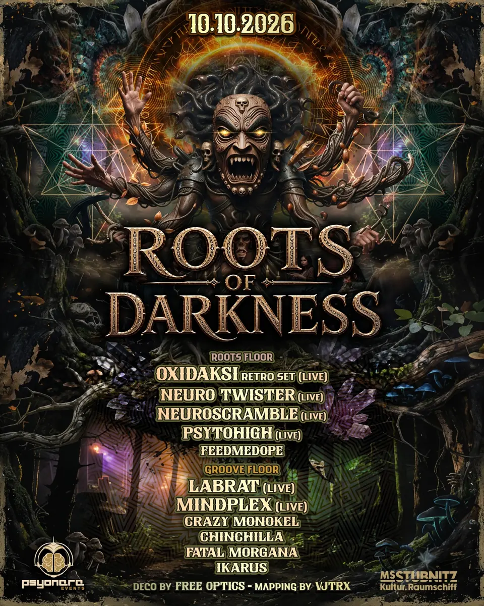 Roots of Darkness - Season Opening — MS Stubnitz, Гамбург