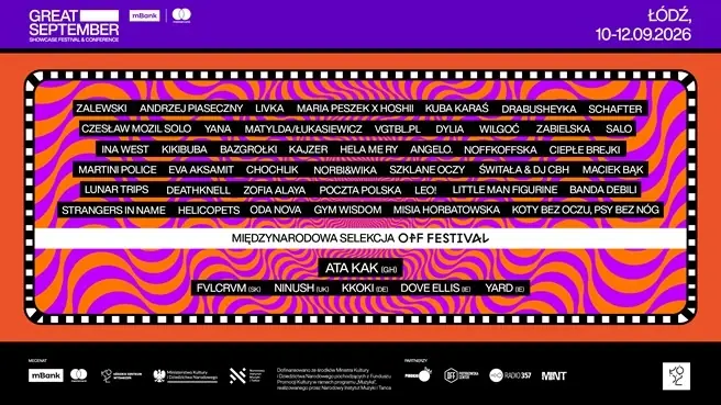 Great September Showcase Festival & Conference 2026 — Łódź