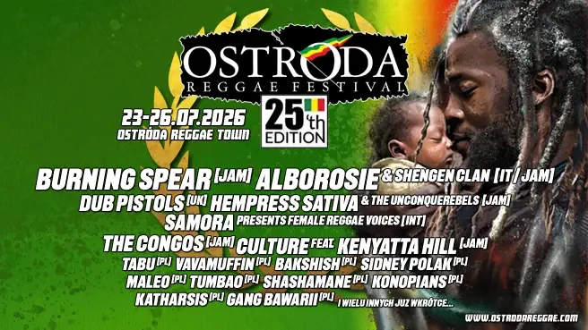 Ostróda Reggae Festival 2026 — Kompleks Sportowo–Rekreacyjny, Ostróda