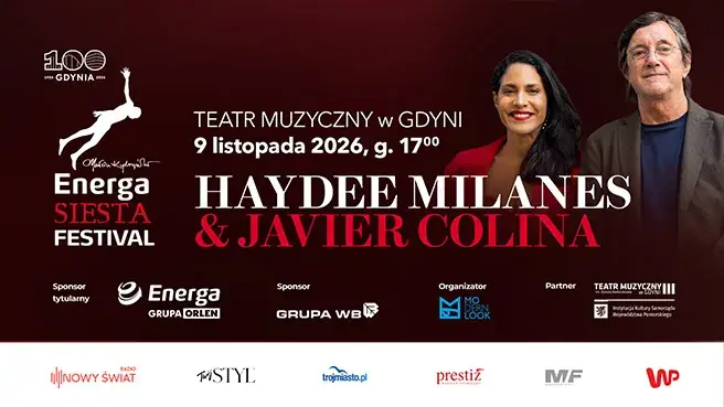 ENERGA Siesta Festival 2026 — Musiktheater in Gdynia, Gdingen