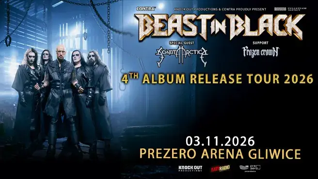 Beast In Black + Sonata Arctica + Frozen Crown — PreZero Arena Gliwice, Gliwice