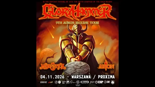 Gloryhammer + Majestica + Arion — Klub PROXIMA, Warszawa