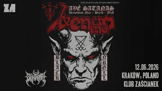 Venom Inc. "True British Black'n Roll Tour" — Klub Zaścianek, Краков