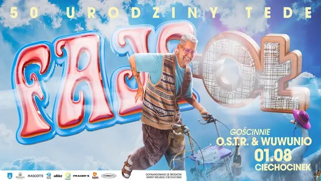 50-річчя ТЕДЕ: ФАЙФ-ОЛ + гості — Міський стадіон у Цеховинці, Ciechocinek