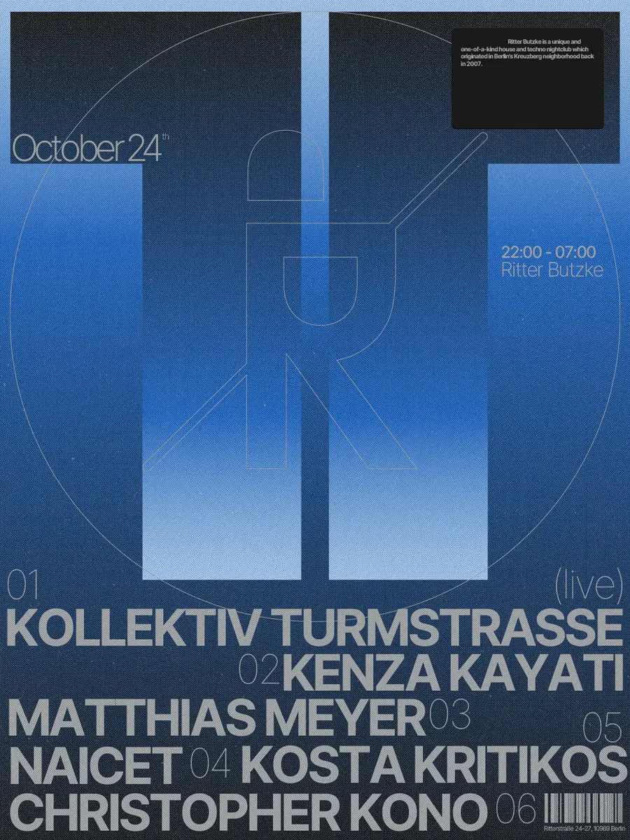 Kollektiv Turmstrasse — Ritter Butzke, Berlin