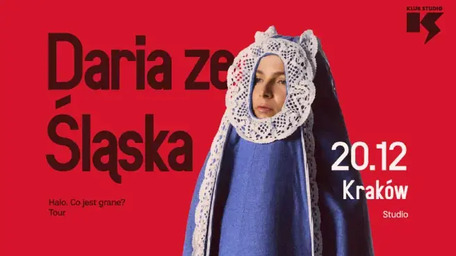 Дария Зе Шленска - Halo. Co jest grane? Tour — Klub Wytwórnia, Лодзь