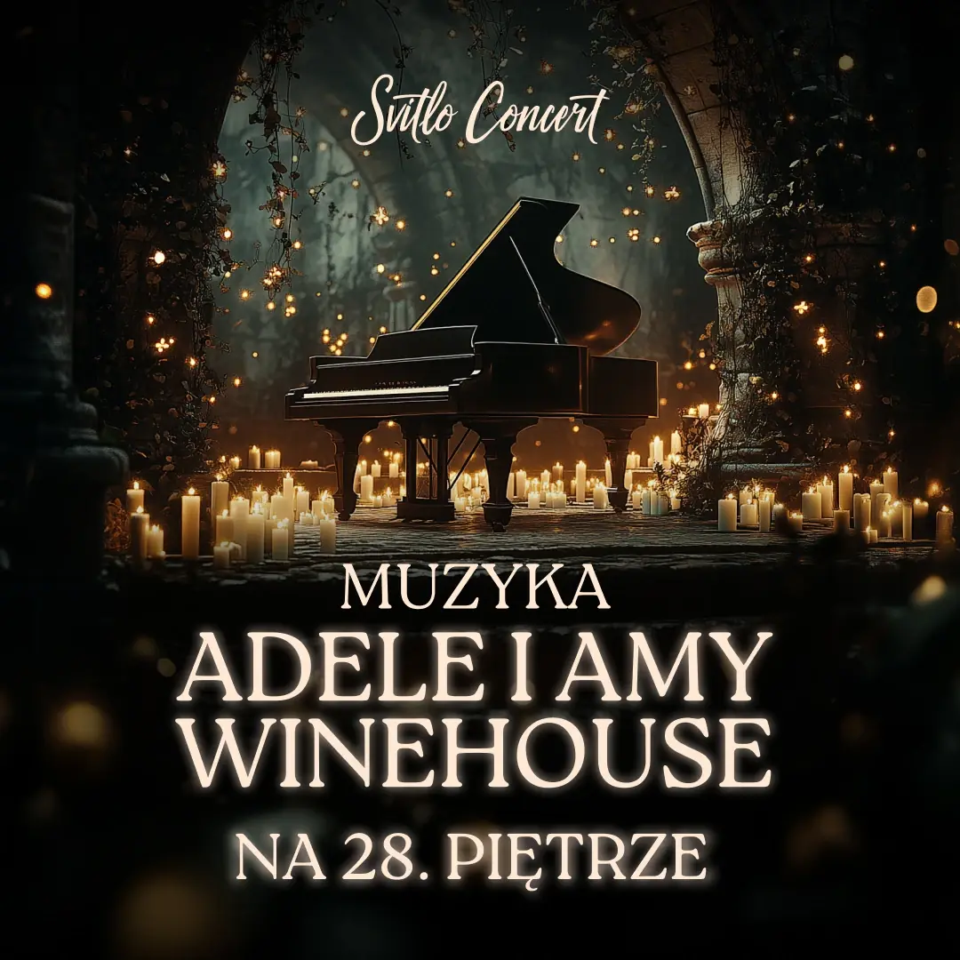 Hudba Adele a Amy Winehouse na 28. patře — Sky Hall by Svitlo Concert, Varšava